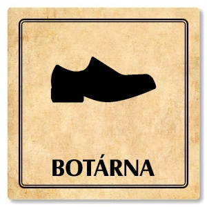 Botárna, 80x80mm, pergamen, Utah